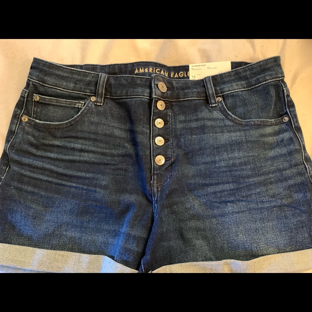American eagle denim shorts